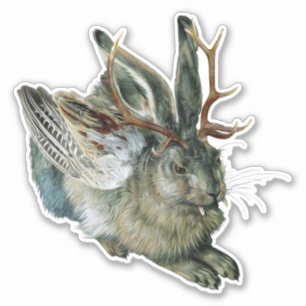 Wolpertinger Aufkleber