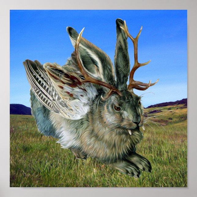 Wolpertinger Poster (Vorne)