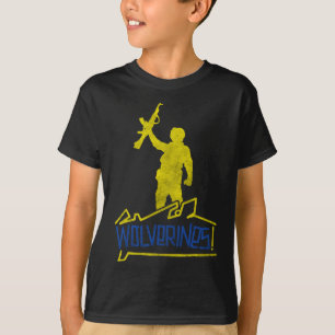 Wolverines unterstützen die Ukraine T-Shirt