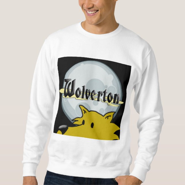 Wolverton-Logo Herren Sweatshirt (Vorderseite)