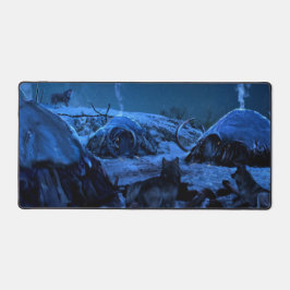 WOLVES IN CAMP SCHREIBTISCHUNTERLAGE