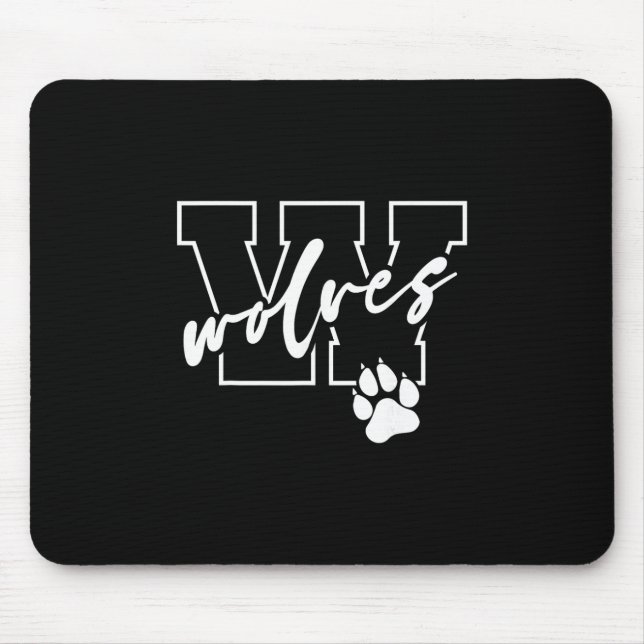 Wolves  mousepad (Vorne)