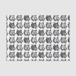 Wolves Seidenpapier