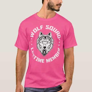 Wolves Squad Animal Lover Wolf Biologe T-Shirt