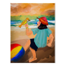 Woman and Bird Trending Nature