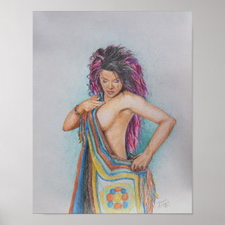Woman Artwork Poster