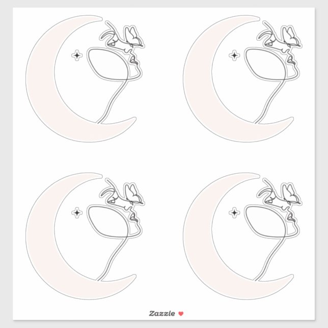 Woman Aufkleber (Blatt)