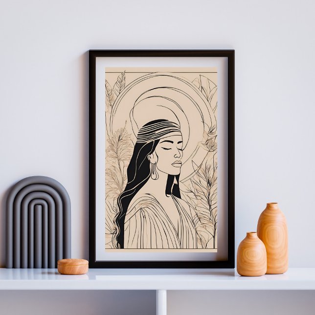 Woman Female Goddess Poster (Von Creator hochgeladen)