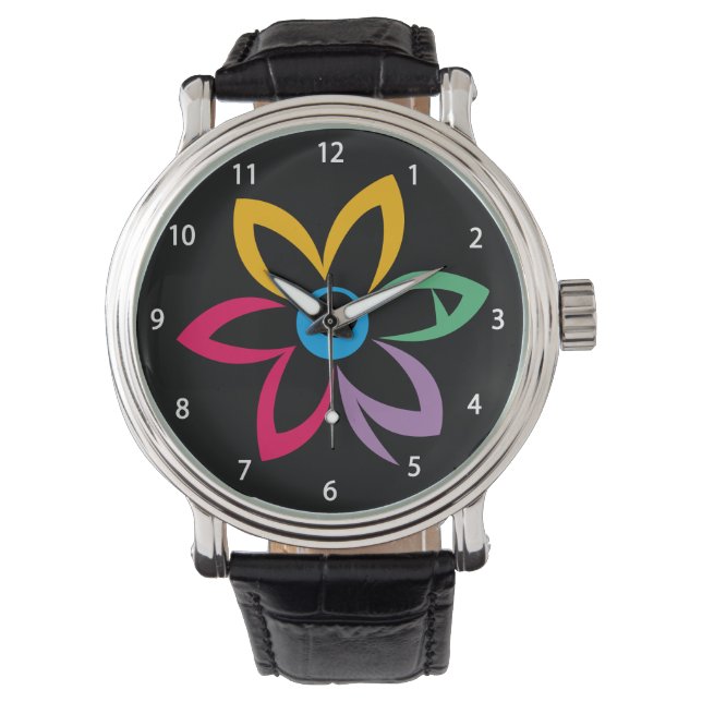 WOMAN FLOWER ARMBANDUHR (Vorderseite)