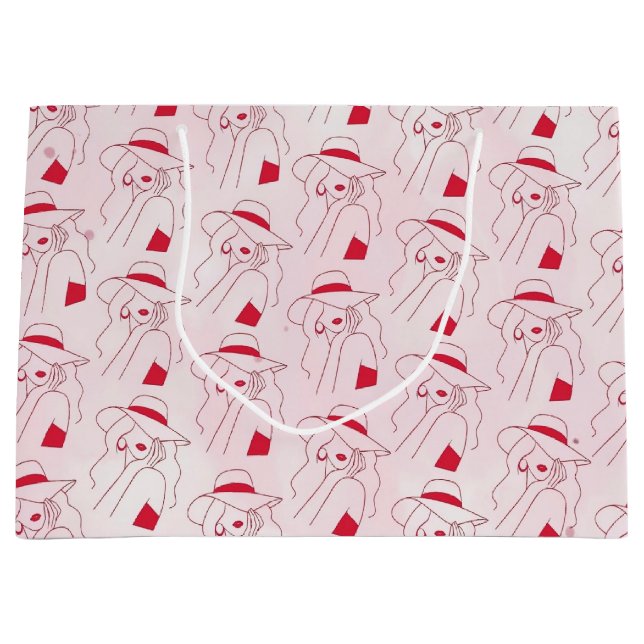 Woman Große Geschenktüte (Vorderseite)