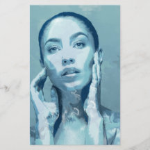 "Woman in Blue"