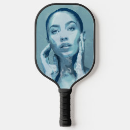 "Woman in Blue" Pickleball Schläger