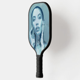 "Woman in Blue" Pickleball Schläger