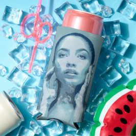 "Woman in Blue" Selters Dosenkühler