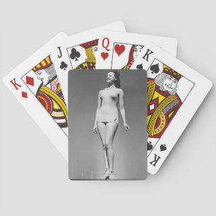 Woman in Swimsuit Spielkarten