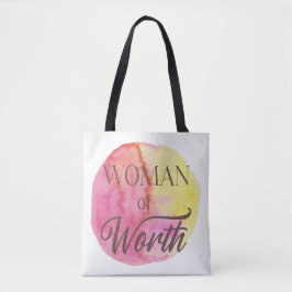 Woman of Worth Tote Bag