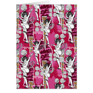 Woman Pink Pattern