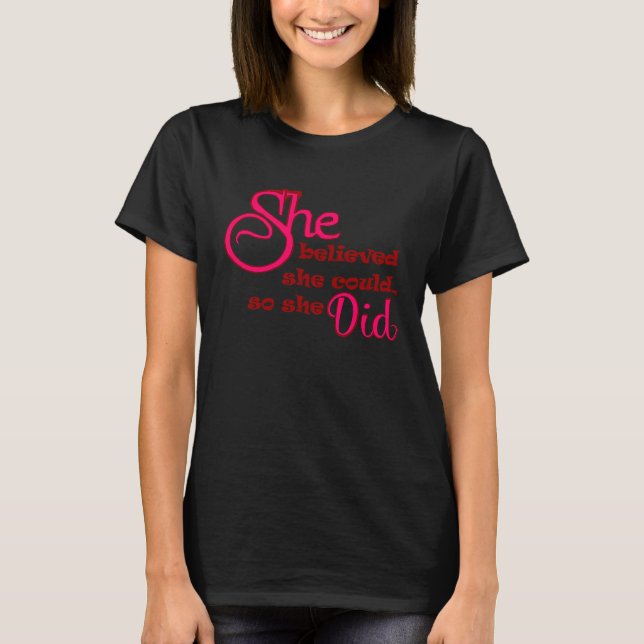 Woman Quote T-Shirt (Vorderseite)