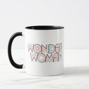 Woman Rainbow Logo Tasse