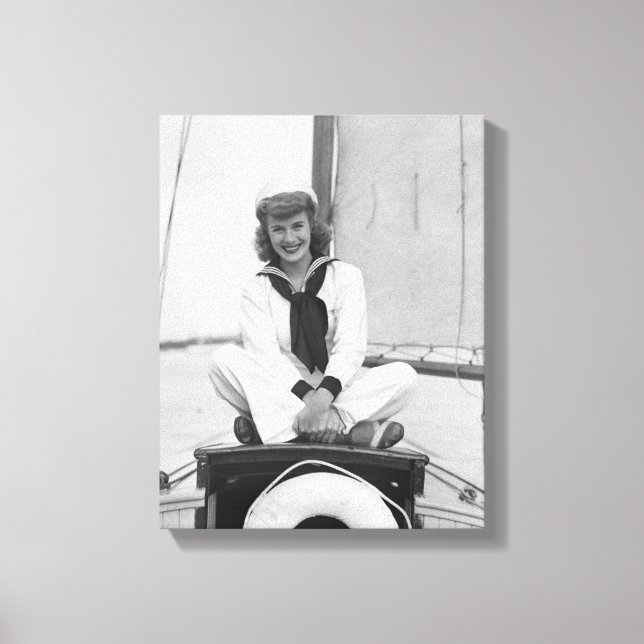 Woman Sailor Leinwanddruck (Vorderseite)