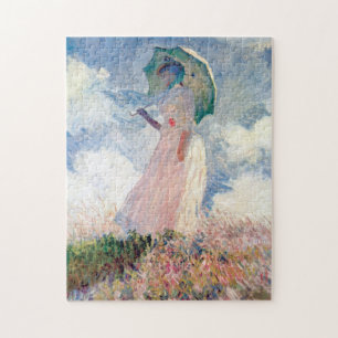 Woman with a Parasol, Claude Monet, 1886 Puzzle