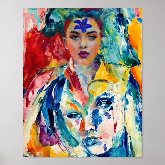 Woman with a woman poster (Vorne)