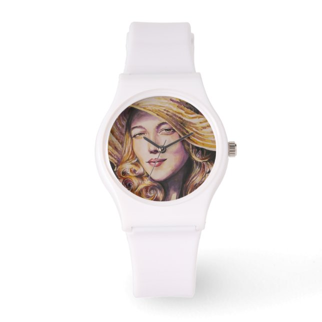 Woman with armbanduhr (Vorderseite)