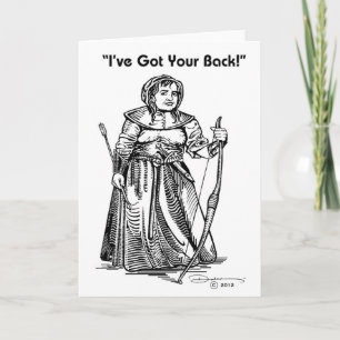 Woman's Friendship Card Karte