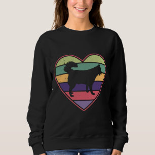 Womans Husky Parson Husky Dog Sweatshirt