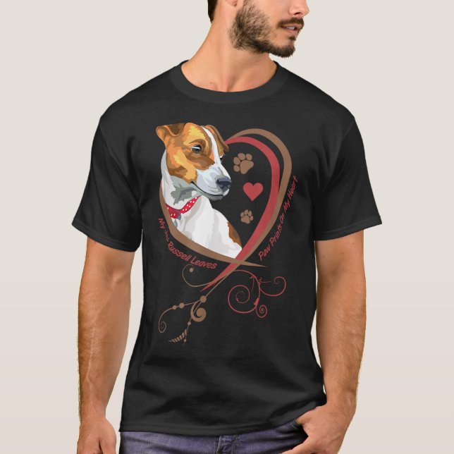 Womans Jack Russell Terrier Shirt Parson Russell T (Vorderseite)