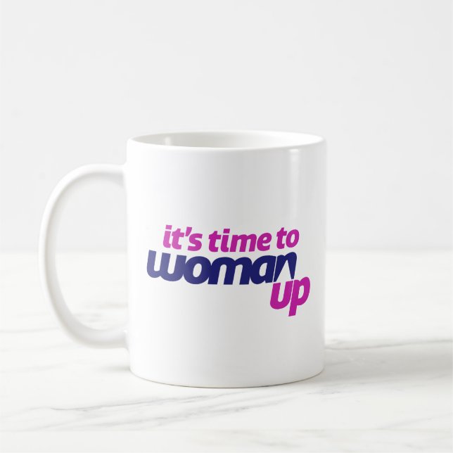 WomanUp Tasse (Links)