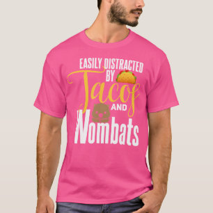 Womba Funny Taco Lover Niedlich Tacos Wombat Lover T-Shirt