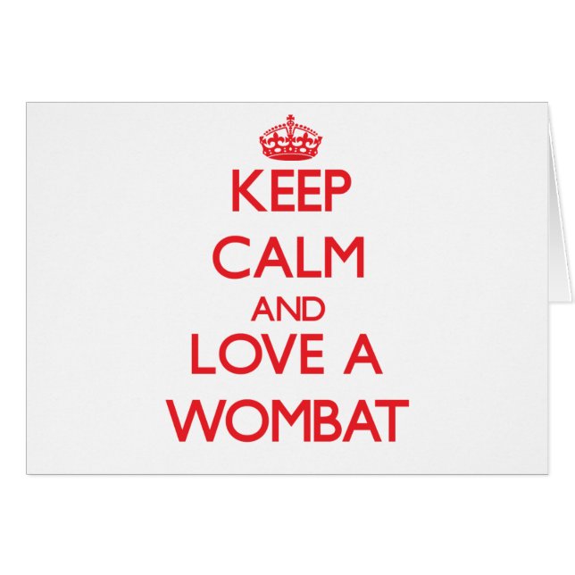 Wombat (Vorderseite (Horizontal))
