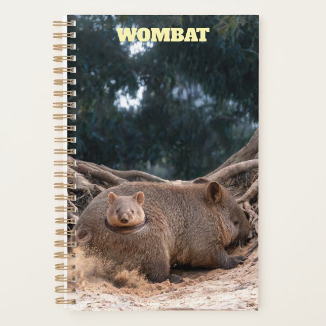 Wombat 2027 Planer (Vorderseite)