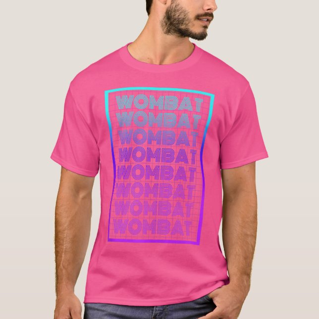 Wombat 70'S Wombat T-Shirt (Vorderseite)
