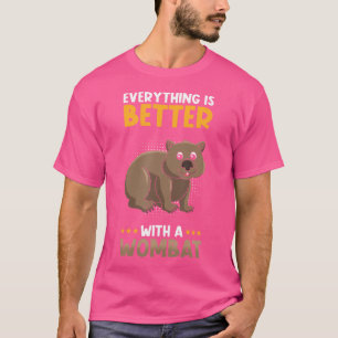 Wombat Australien alles besser T-Shirt