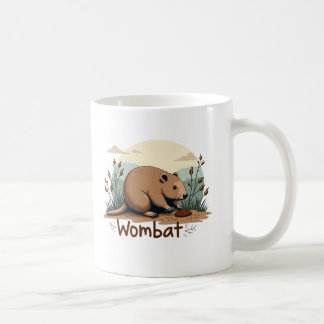 Wombat Bliss: Eine Reise ins Herz Australiens Kaffeetasse