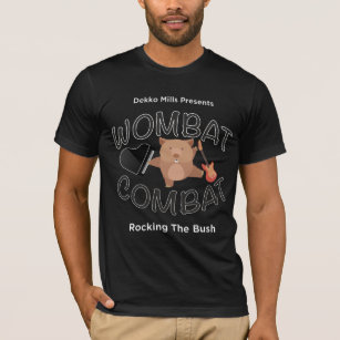 Wombat Combat Band-T-Shirt T-Shirt