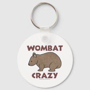 Wombat Crazy III Schlüsselanhänger