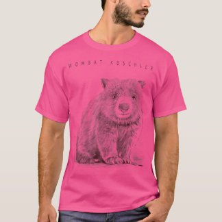 Wombat Cudly Australia Wombat T-Shirt
