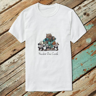 Wombat Danke Trainer-Geschenk Sport-Trainer Kunstw T-Shirt