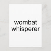 Wombat flüster