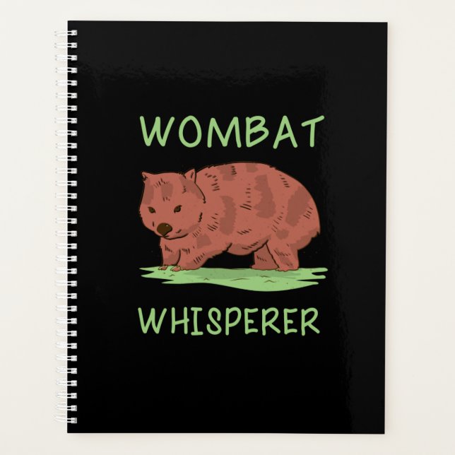 Wombat-Flüsterer Planer (Vorderseite)
