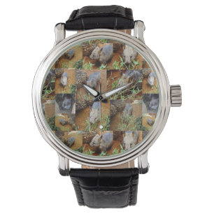 Wombat-FotoCollage, Armbanduhr