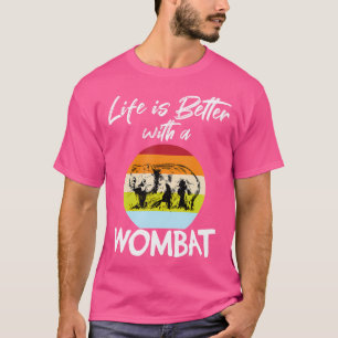 Wombat Funny Animal Lieben Wombat T-Shirt