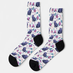 Wombat Garden Party - Neue Socken