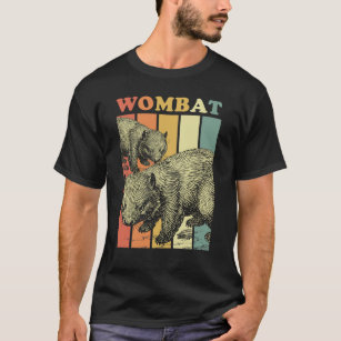 Wombat Gestreift T-Shirt