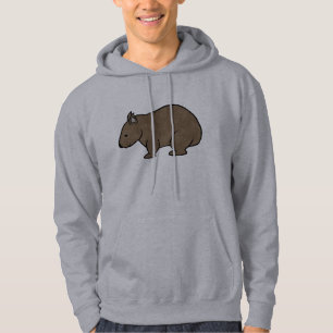 Wombat Grafik Hoodie