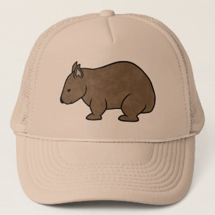 Wombat Grafik Truckerkappe