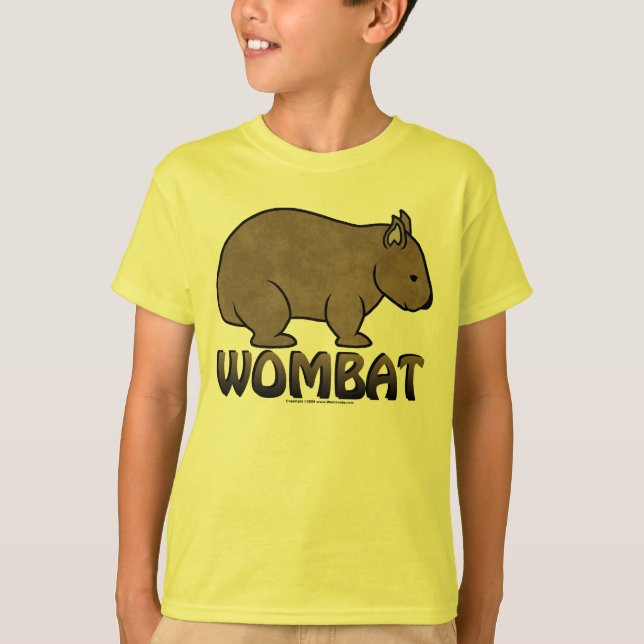 Wombat Logo II T-Shirt (Vorderseite)